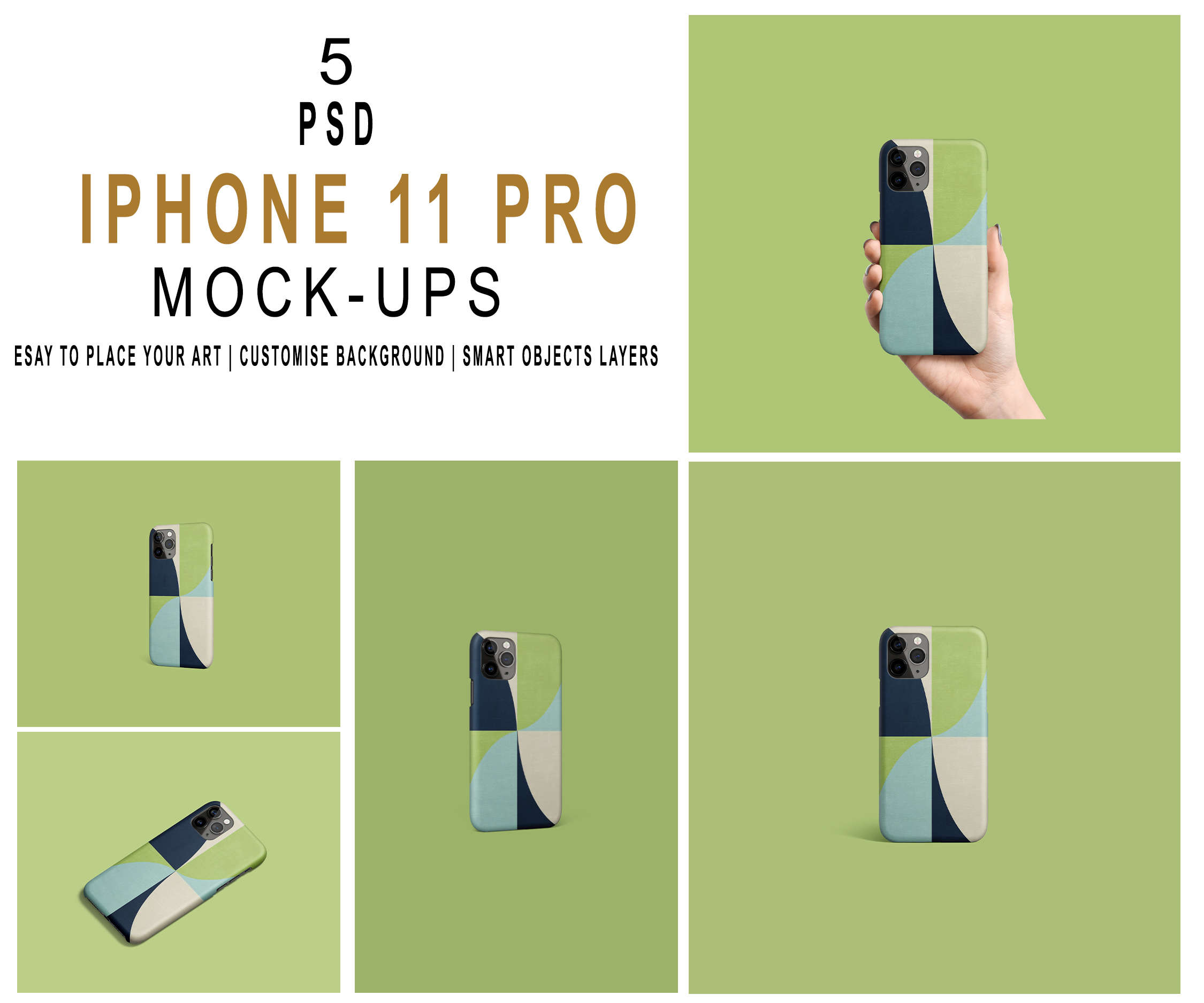 Iphone 11 Pro Snap Plastic Case